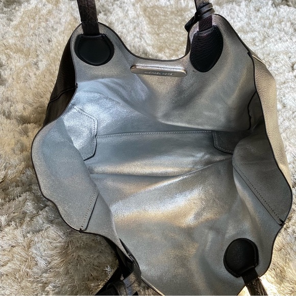 Michael Kors NWOT Black Leather Handbag - Picture 7 of 7